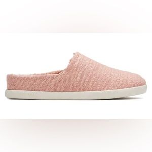 Toms Sage Slippers. Rose Dawn Organic Cotton sizes 8